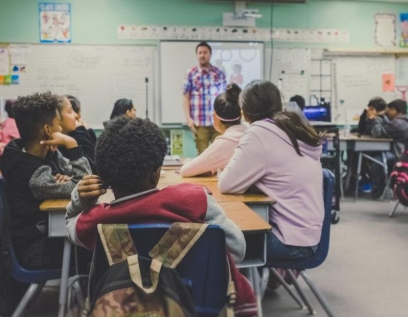 students in classroom