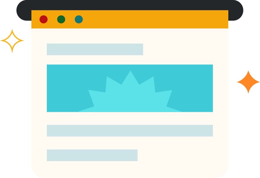 Webpage graphic